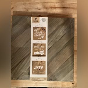 Wood plank &stencil kit